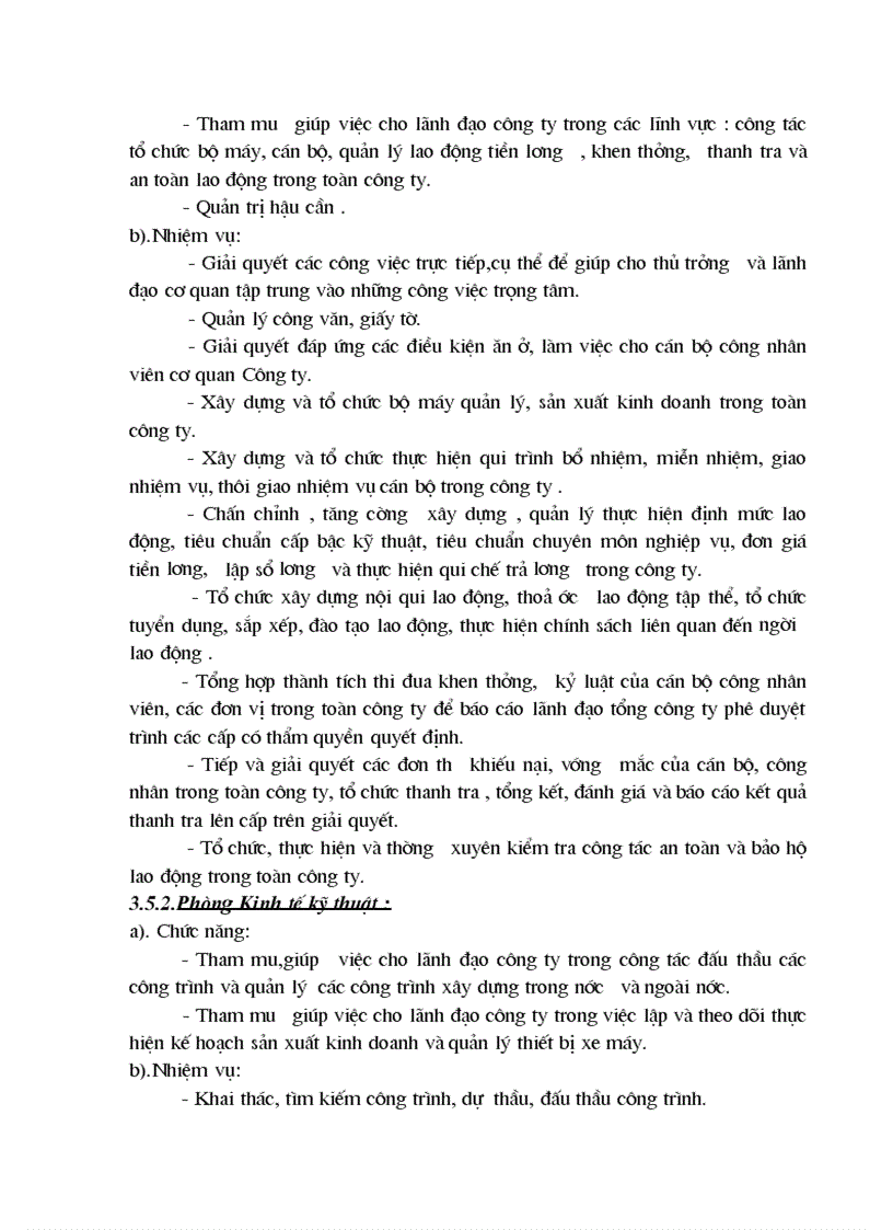 image for page Tổ chức quản lý sản xuất và tổ chức quản lý lao động của công ty xây dựng bưu điện Tổng Công Ty Bưu Chính Việt Nam