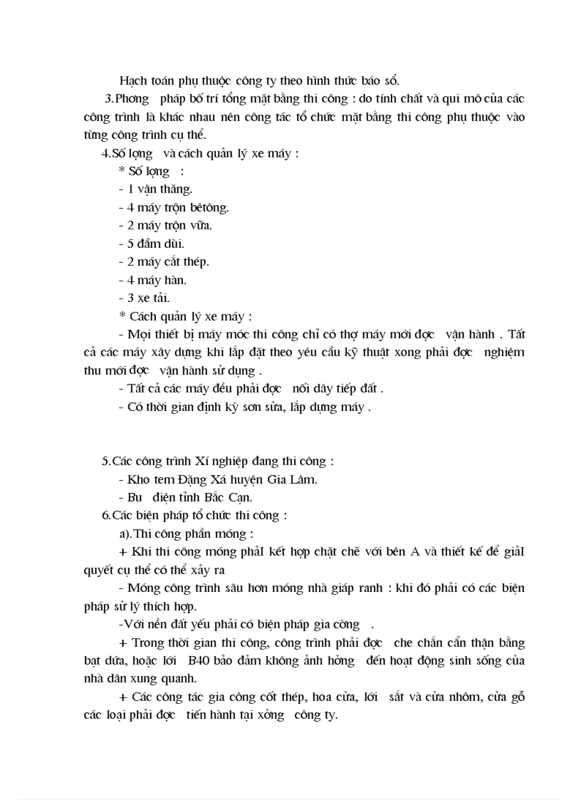 image for page Tổ chức quản lý sản xuất và tổ chức quản lý lao động của công ty xây dựng bưu điện Tổng Công Ty Bưu Chính Việt Nam