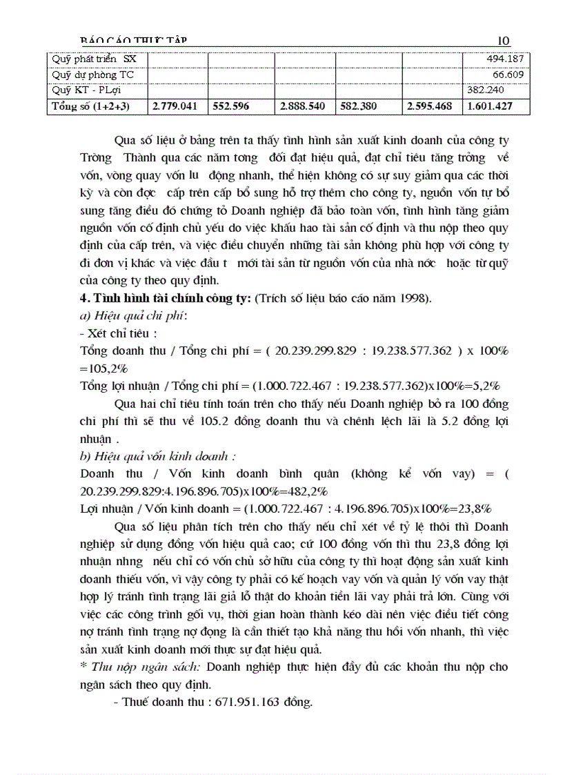 image for page Tình hình hạch toán các nghiệp vụ kế toán tại công ty trường thành