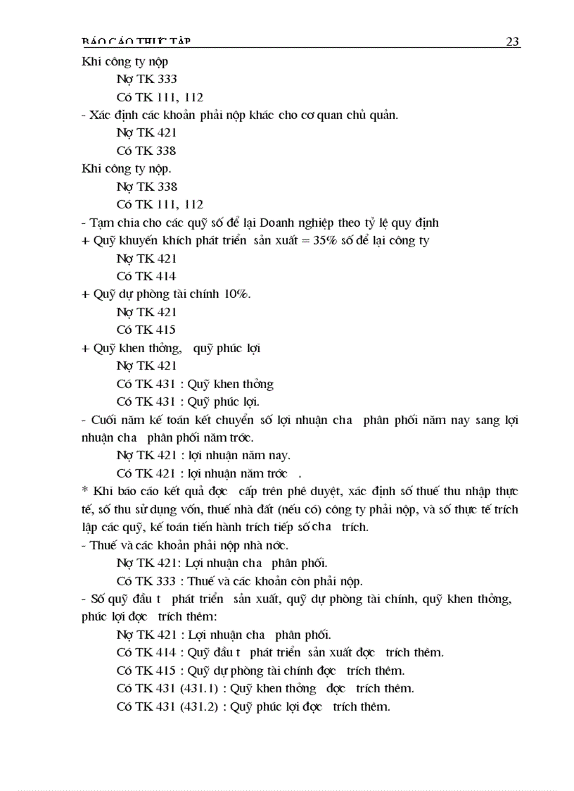 image for page Tình hình hạch toán các nghiệp vụ kế toán tại công ty trường thành