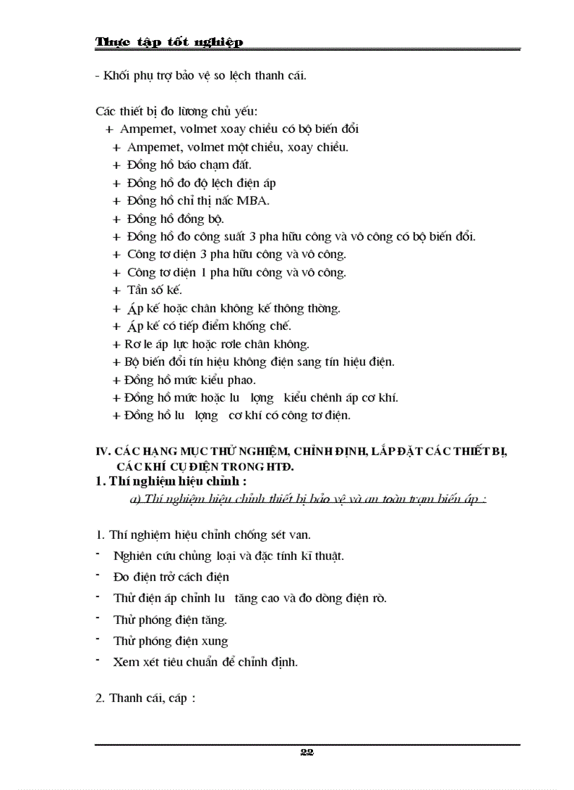 image for page BáO CáO THựC TậP TạI TRạM BA LA Hà ĐÔNG