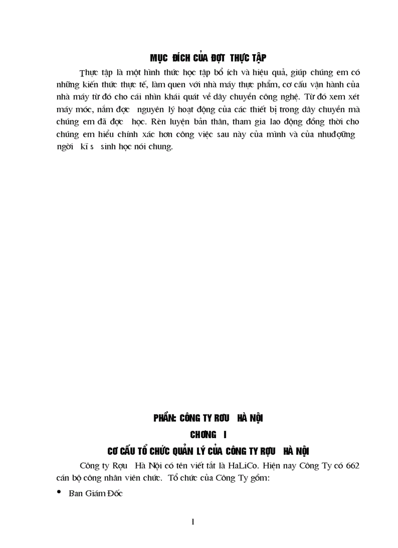 image for page Quy trình công nghệ sản xuất cồn tại công ty rượu Hà Nội