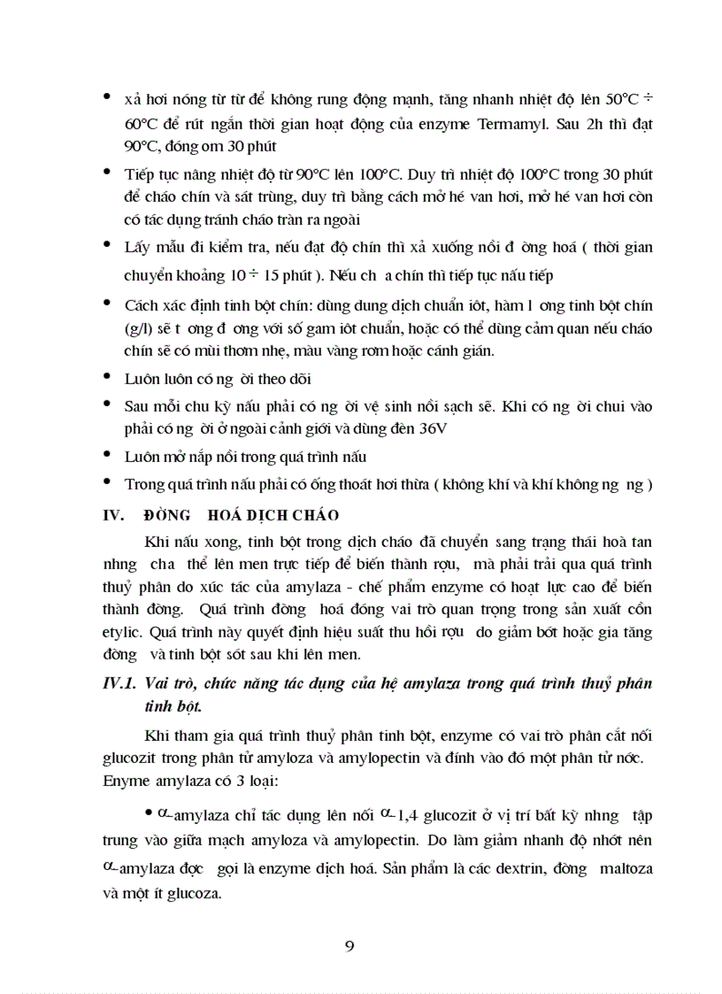 image for page Quy trình công nghệ sản xuất cồn tại công ty rượu Hà Nội