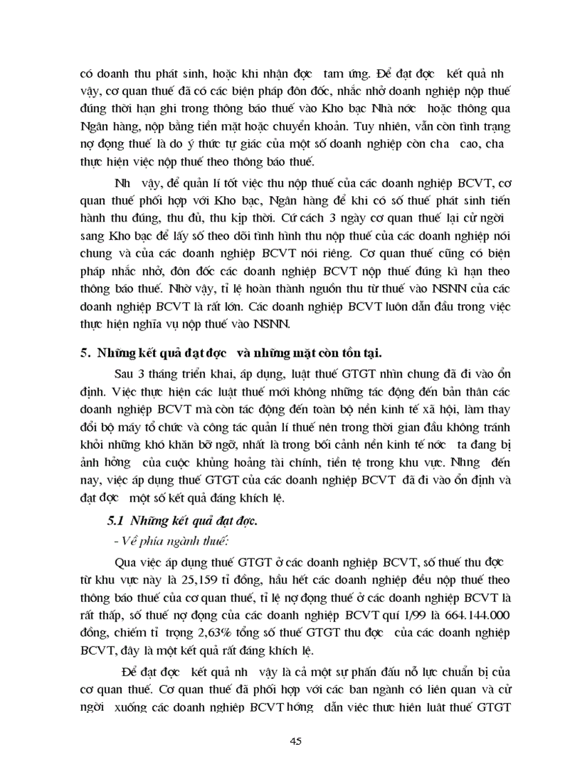 image for page Tình hình triển khai áp dụng thuế giá trị gia tăng đối với hoạt động bưu chính viễn thông trên địa bàn thành phố Hà nội