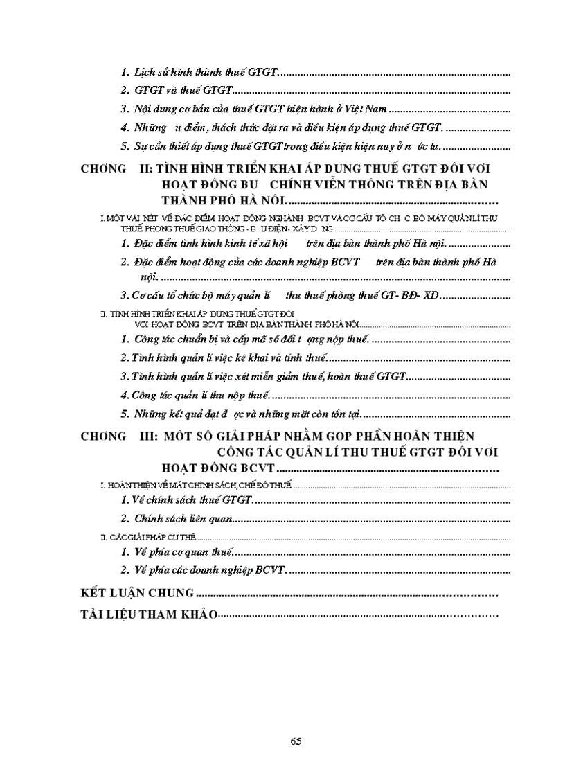 image for page Tình hình triển khai áp dụng thuế giá trị gia tăng đối với hoạt động bưu chính viễn thông trên địa bàn thành phố Hà nội