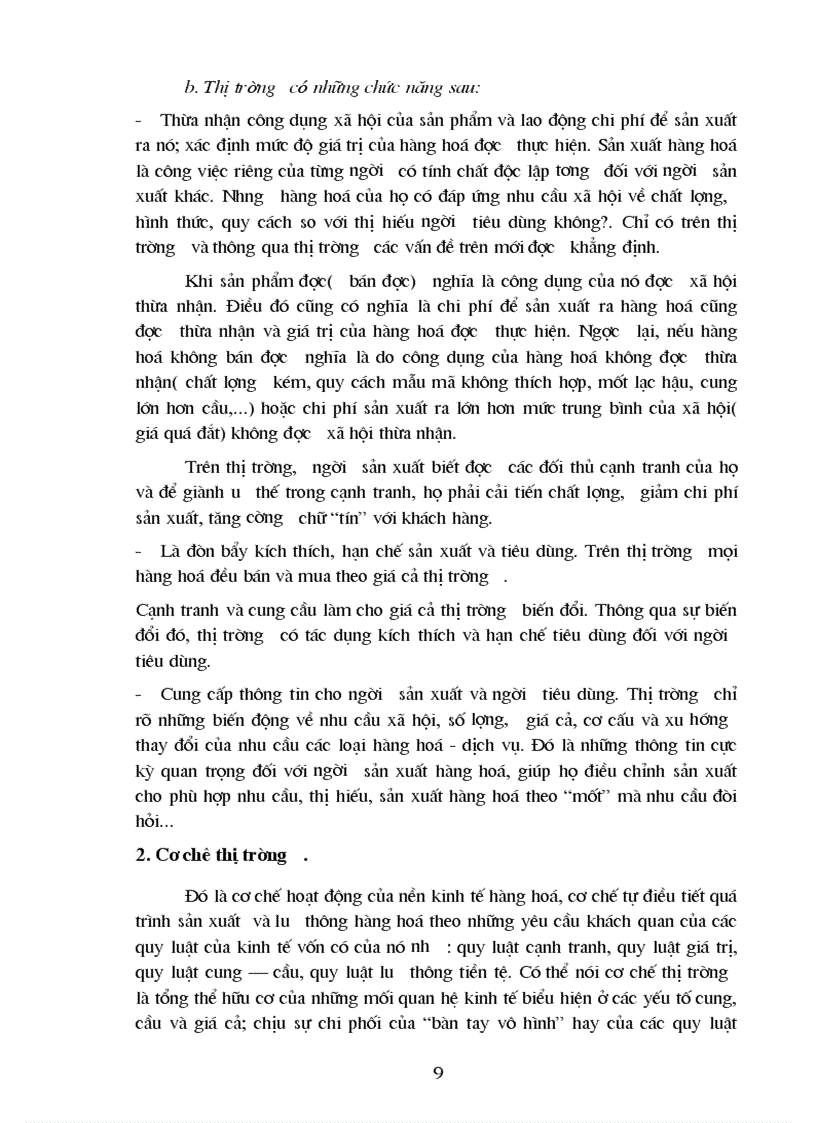 image for page Xác định các chỉ tiêu giá tri sản xuất chi phí trung gian và giá trị tăng thêm trong nền kinh tế thị trường của nước ta hiện nay