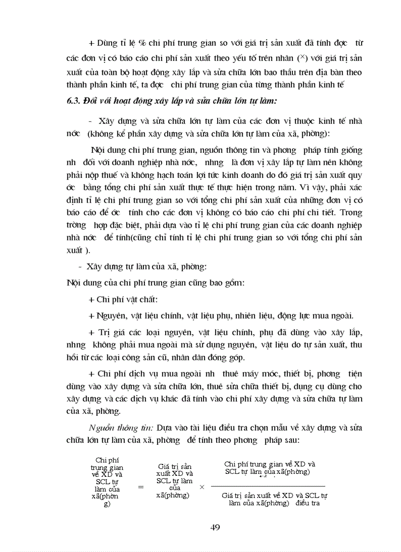 image for page Xác định các chỉ tiêu giá tri sản xuất chi phí trung gian và giá trị tăng thêm trong nền kinh tế thị trường của nước ta hiện nay