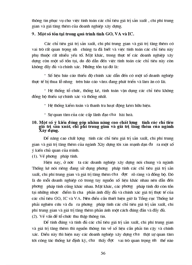 image for page Xác định các chỉ tiêu giá tri sản xuất chi phí trung gian và giá trị tăng thêm trong nền kinh tế thị trường của nước ta hiện nay