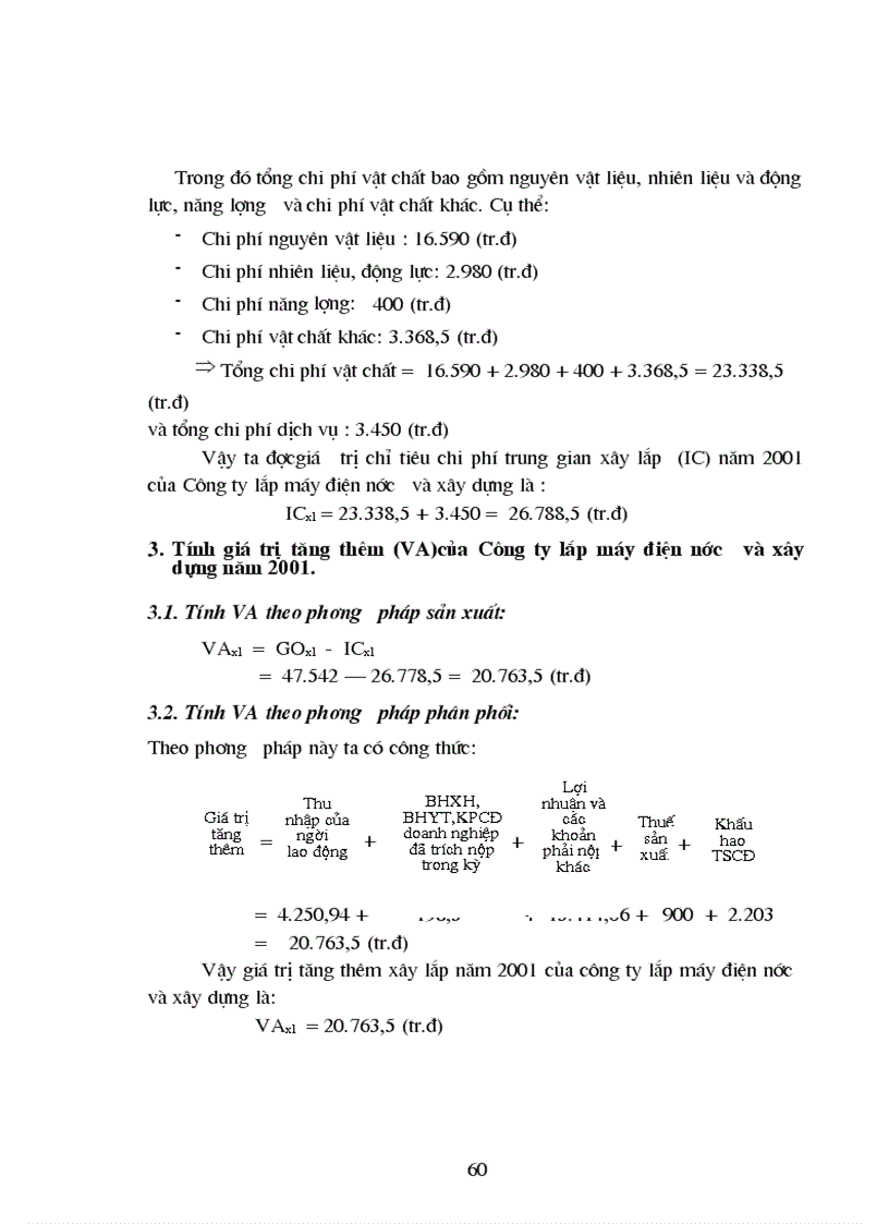 image for page Xác định các chỉ tiêu giá tri sản xuất chi phí trung gian và giá trị tăng thêm trong nền kinh tế thị trường của nước ta hiện nay