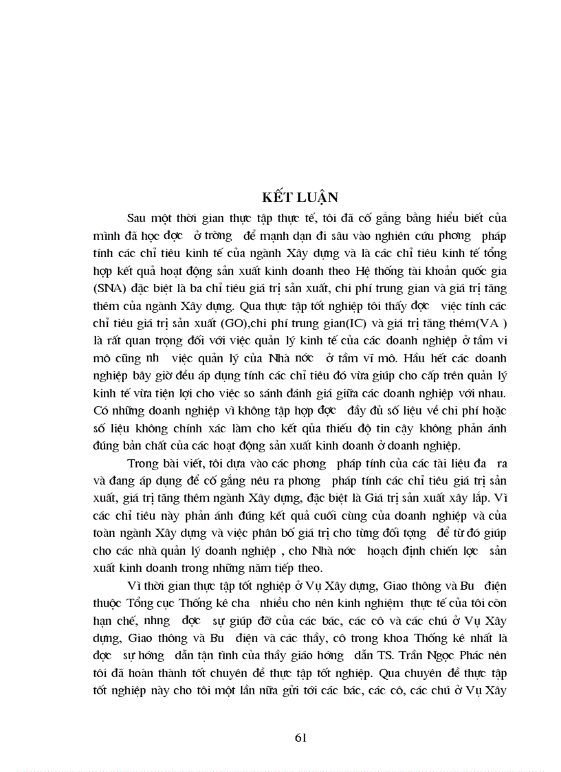 image for page Xác định các chỉ tiêu giá tri sản xuất chi phí trung gian và giá trị tăng thêm trong nền kinh tế thị trường của nước ta hiện nay