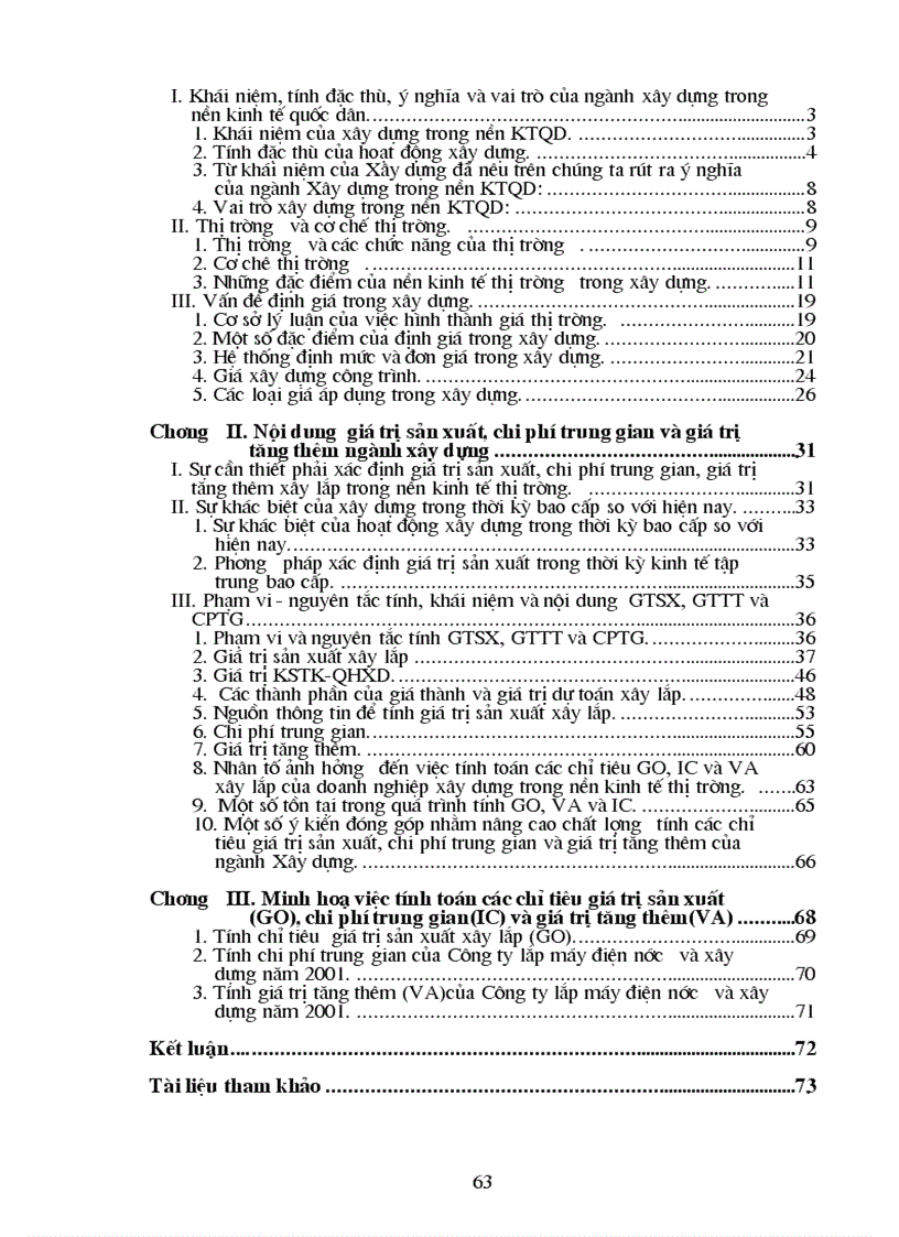 image for page Xác định các chỉ tiêu giá tri sản xuất chi phí trung gian và giá trị tăng thêm trong nền kinh tế thị trường của nước ta hiện nay