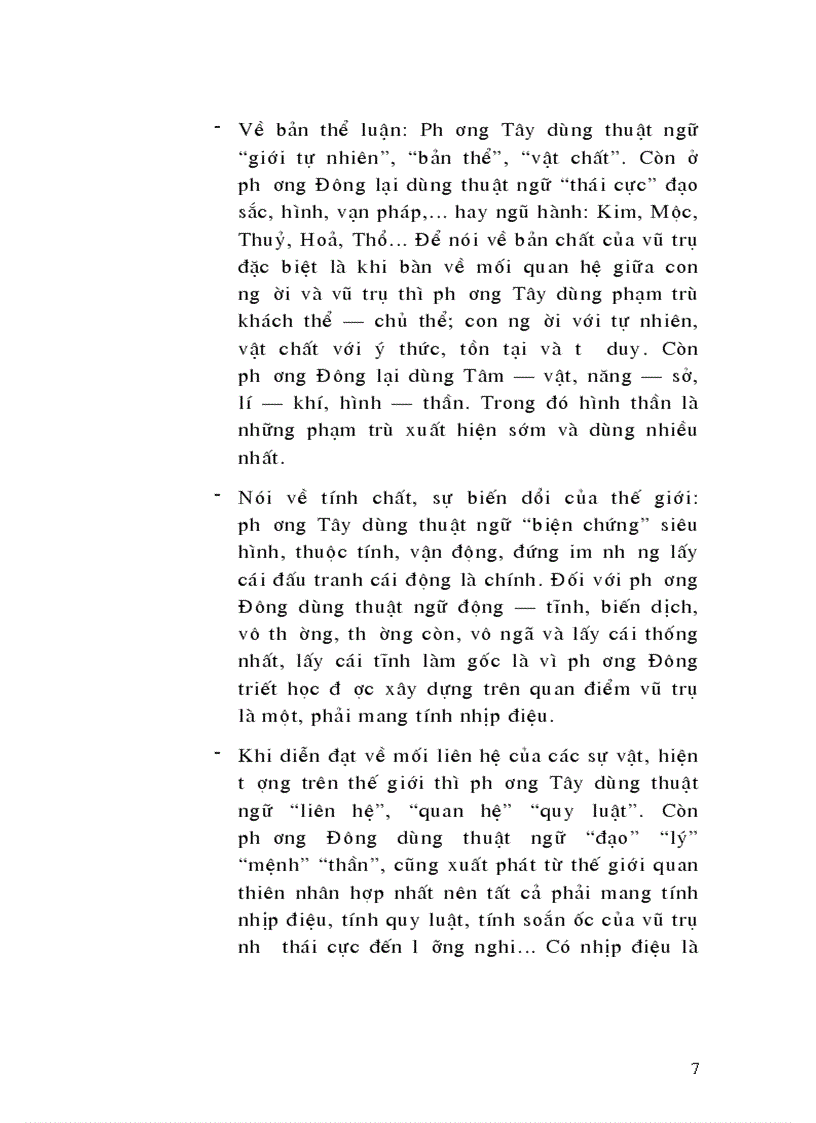 image for page Sự khác biệt căn bản của triết học phương Tây và phương Đông 1