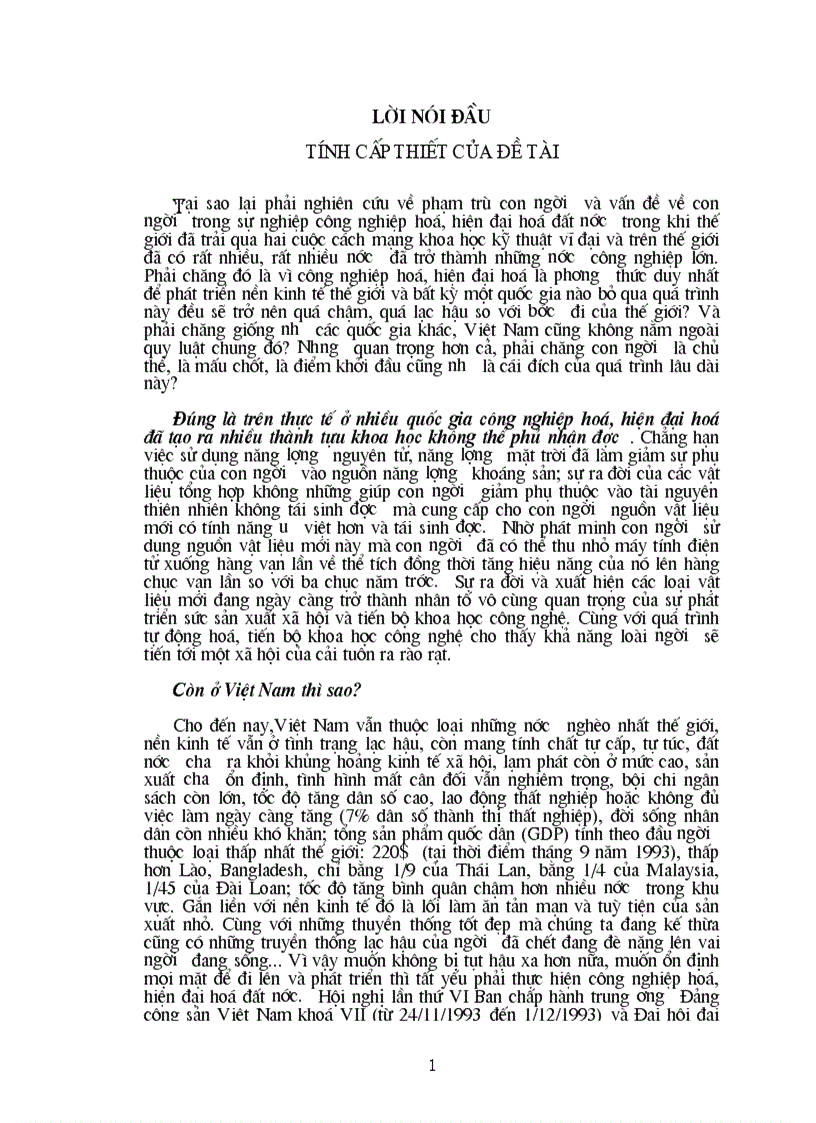 image for page Nghiên cứu về phạm trù con người và vấn đề về con người trong sự nghiệp công nghiệp hoá hiện đại hoá đất nước 1