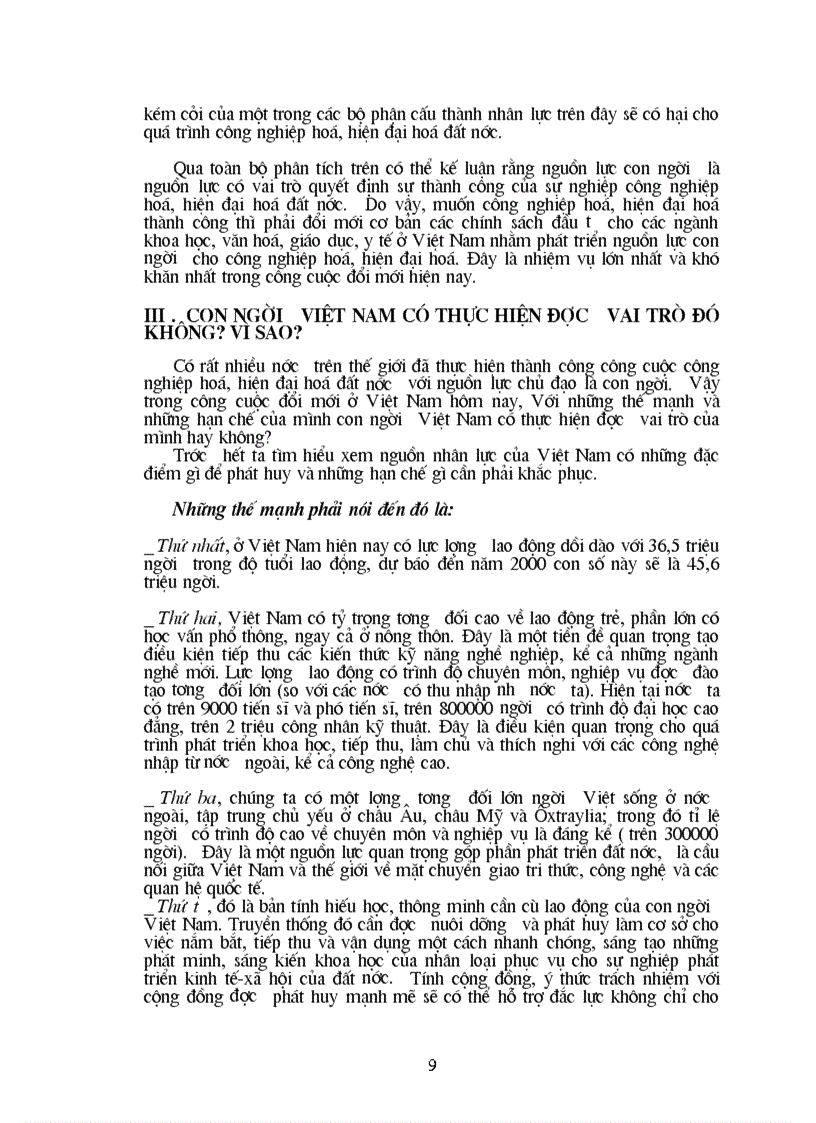 image for page Nghiên cứu về phạm trù con người và vấn đề về con người trong sự nghiệp công nghiệp hoá hiện đại hoá đất nước 1