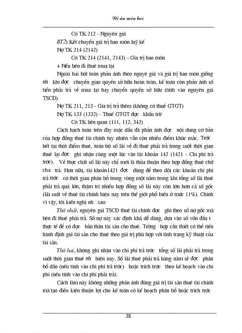 image for page Một số vấn đề về chế độ tài chính và kế toán TSCĐ thuê mua tài chính ở việt nam 1