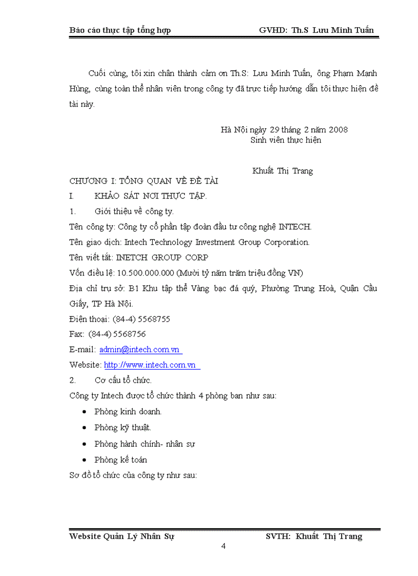 image for page Tìm hiểu PHP và ứng dụng xây dựng Website quản lý nhân sự cho công ty INTECH 1