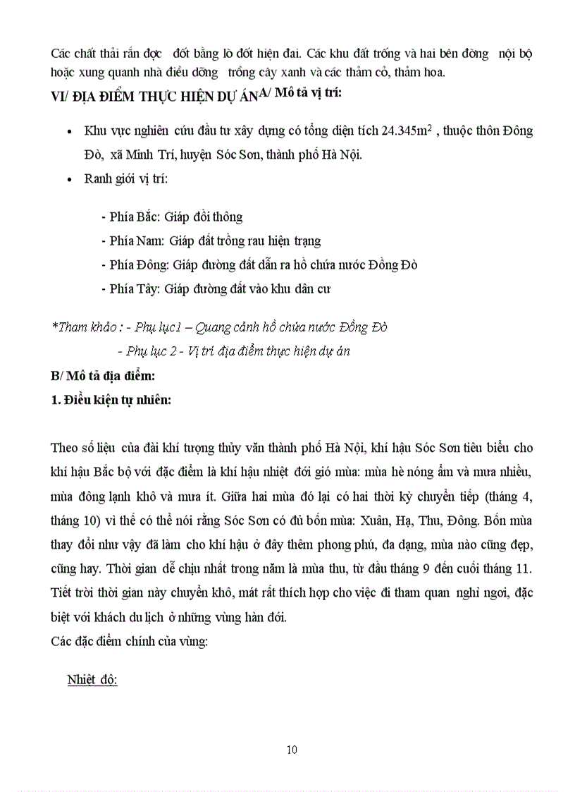 image for page Nghiên cứu khía cạnh kỹ thuật của dự án xây dựng khu nghỉ điều dưỡng ở sóc sơn Hà nội