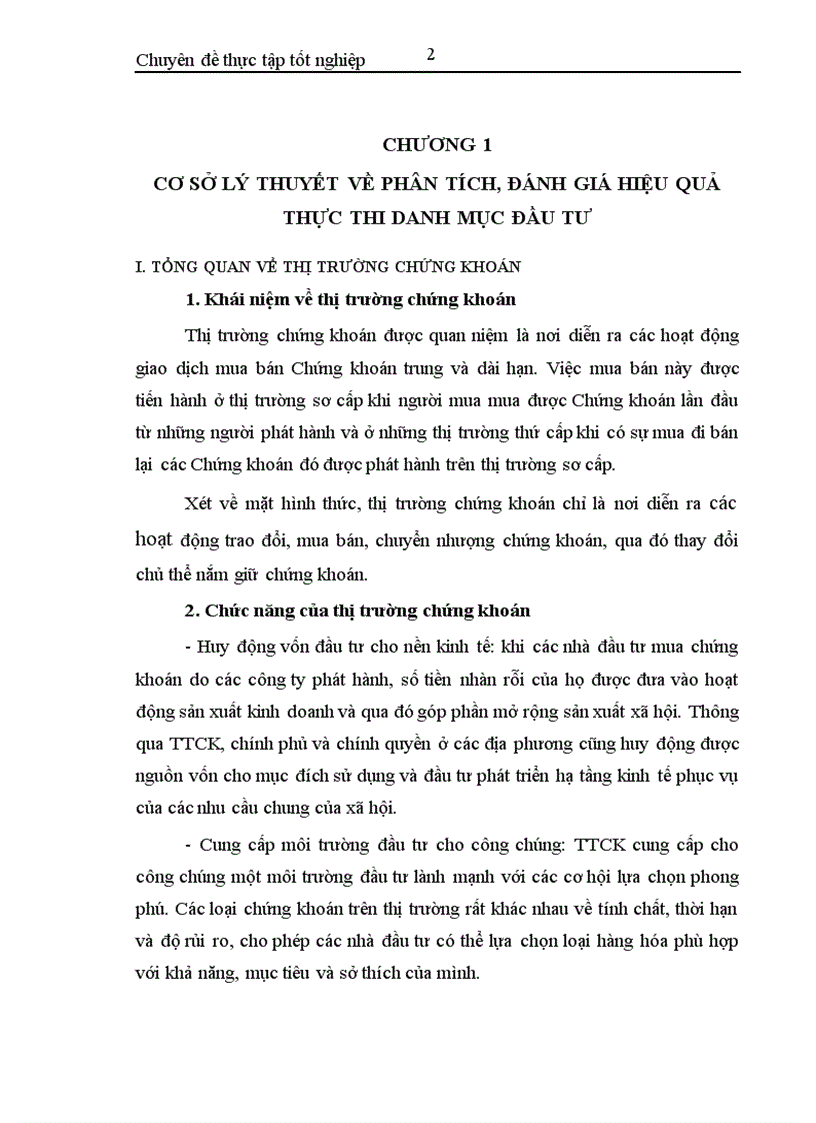 image for page Phân tích đánh giá hiệu quả thực thi danh mục và áp dụng trên thị trường chứng khoán Việt Nam