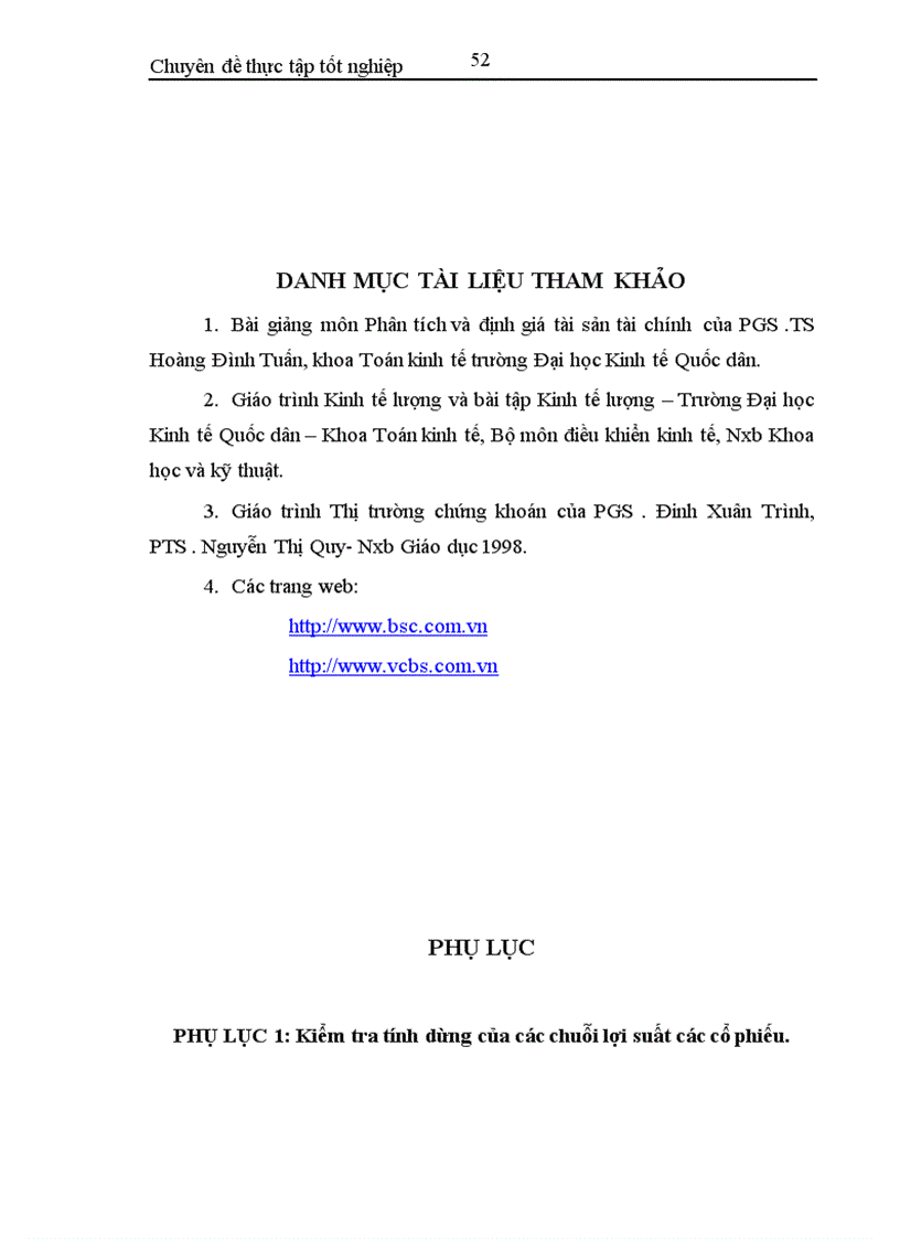 image for page Phân tích đánh giá hiệu quả thực thi danh mục và áp dụng trên thị trường chứng khoán Việt Nam