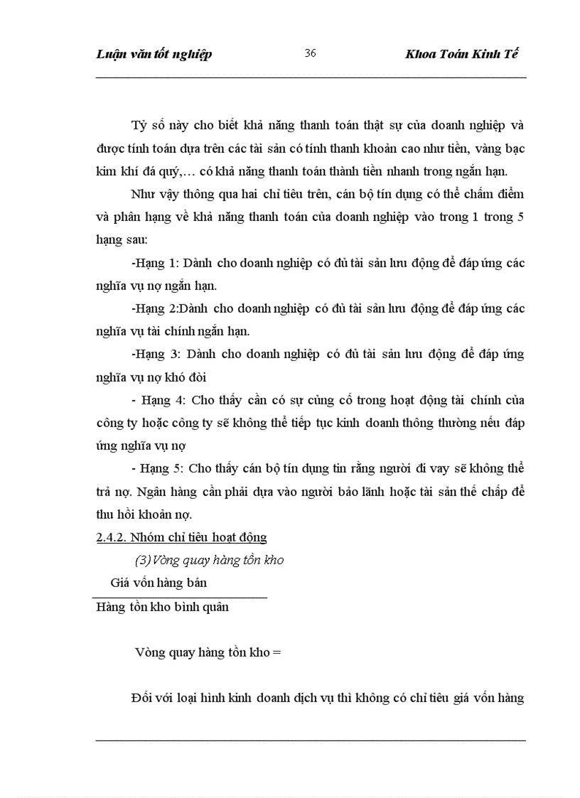 image for page Một số mô hình định mức tín nhiệm áp dụng cho Sở giao dịch I Ngân hàng công thương Việt Nam 1