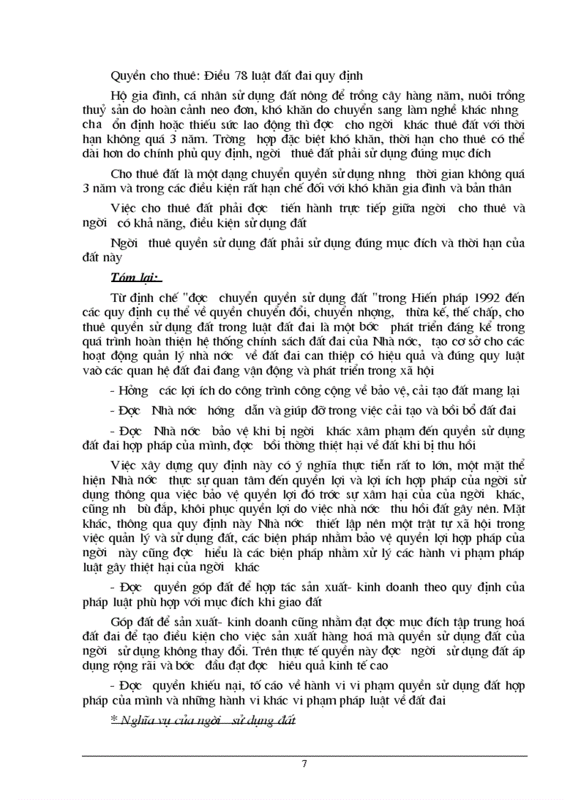 image for page Quyền Và Nghĩa Vụ Của Người Sử Dụng Đất Là Các Tổ Chức Hộ Gia Đình Và Cá Nhân
