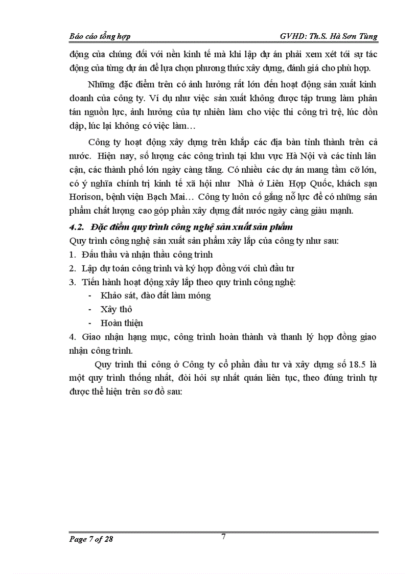 image for page Báo cáo tổng hợp tại Công ty cổ phần đầu tư và xây dựng số 18 5