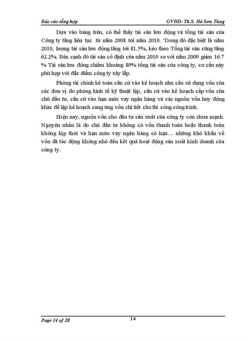 image for page Báo cáo tổng hợp tại Công ty cổ phần đầu tư và xây dựng số 18 5