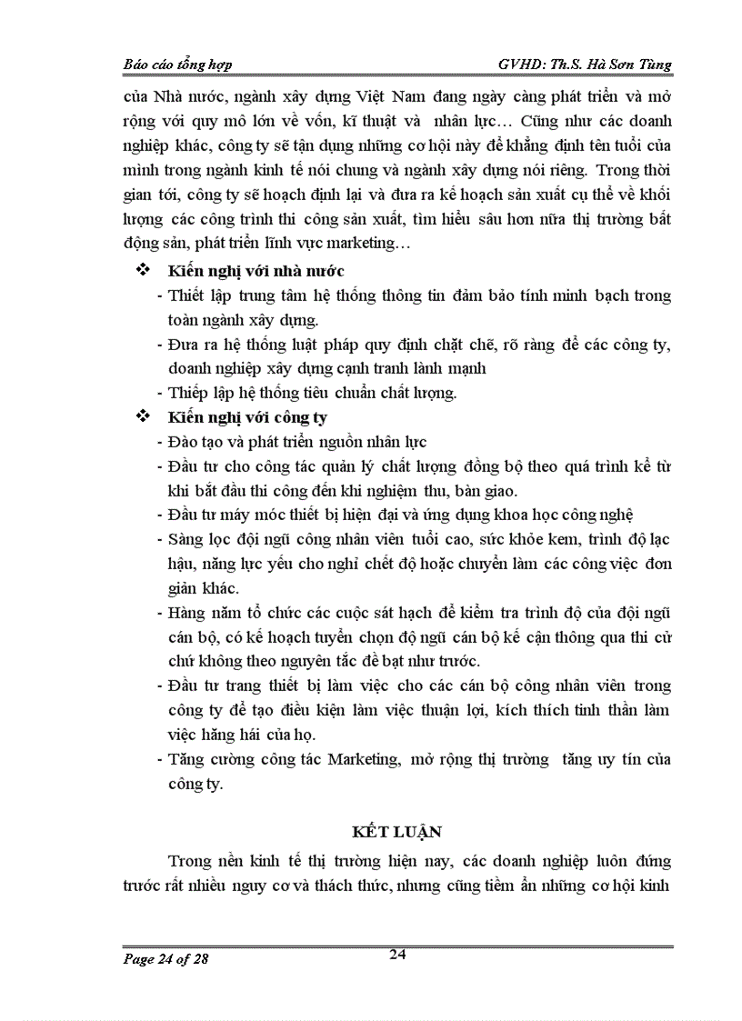 image for page Báo cáo tổng hợp tại Công ty cổ phần đầu tư và xây dựng số 18 5