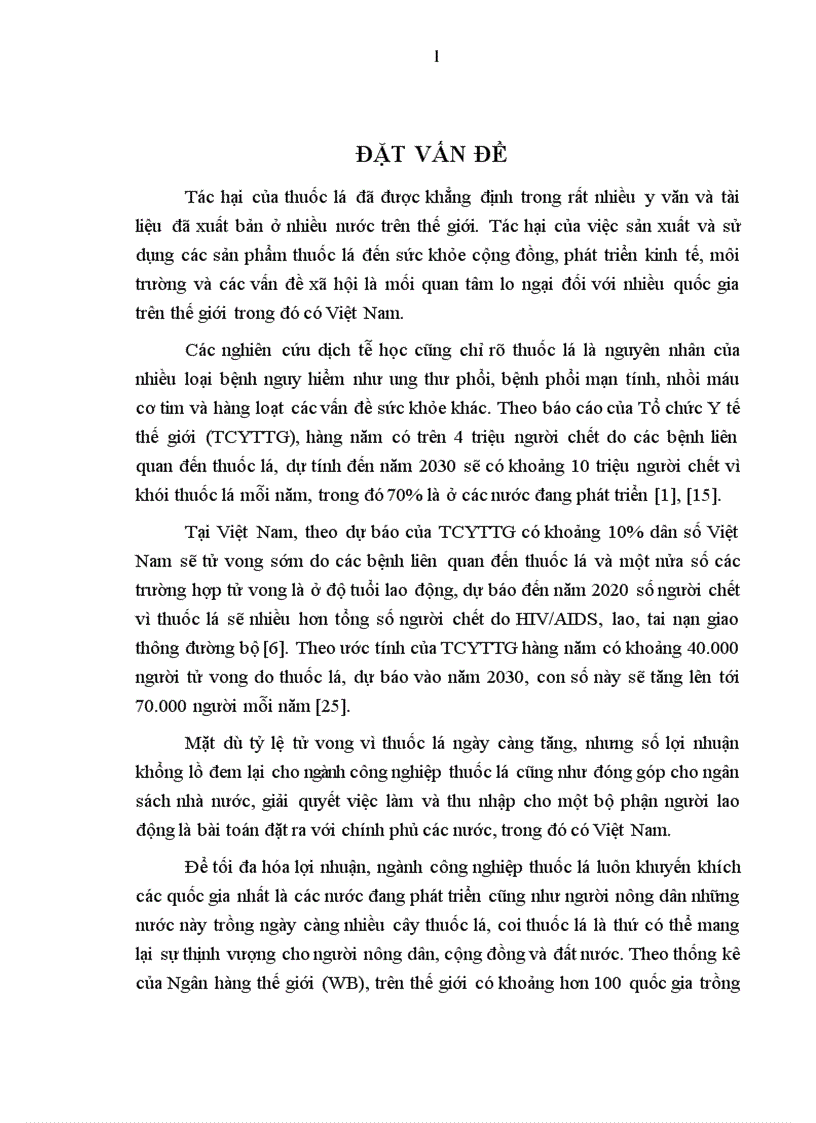 image for page Thực trạng ốm đau của người dân tại 2 xã có và không trồng và chế biến thuốc lá tại huyện Võ Nhai tỉnh Thái Nguyên