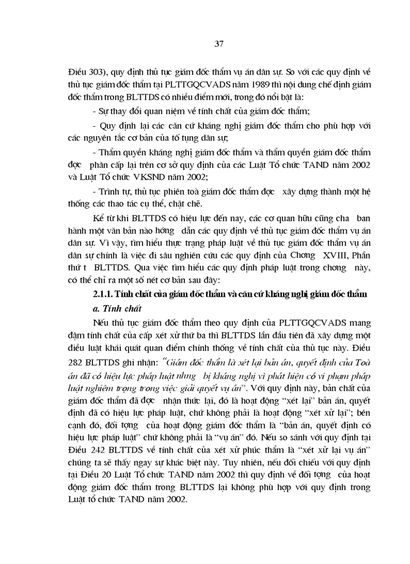 image for page Áp dụng pháp luật về thủ tục giám đốc thẩm vụ án dân sự của Toà dân sự TANDTC ở Việt Nam hiện nay