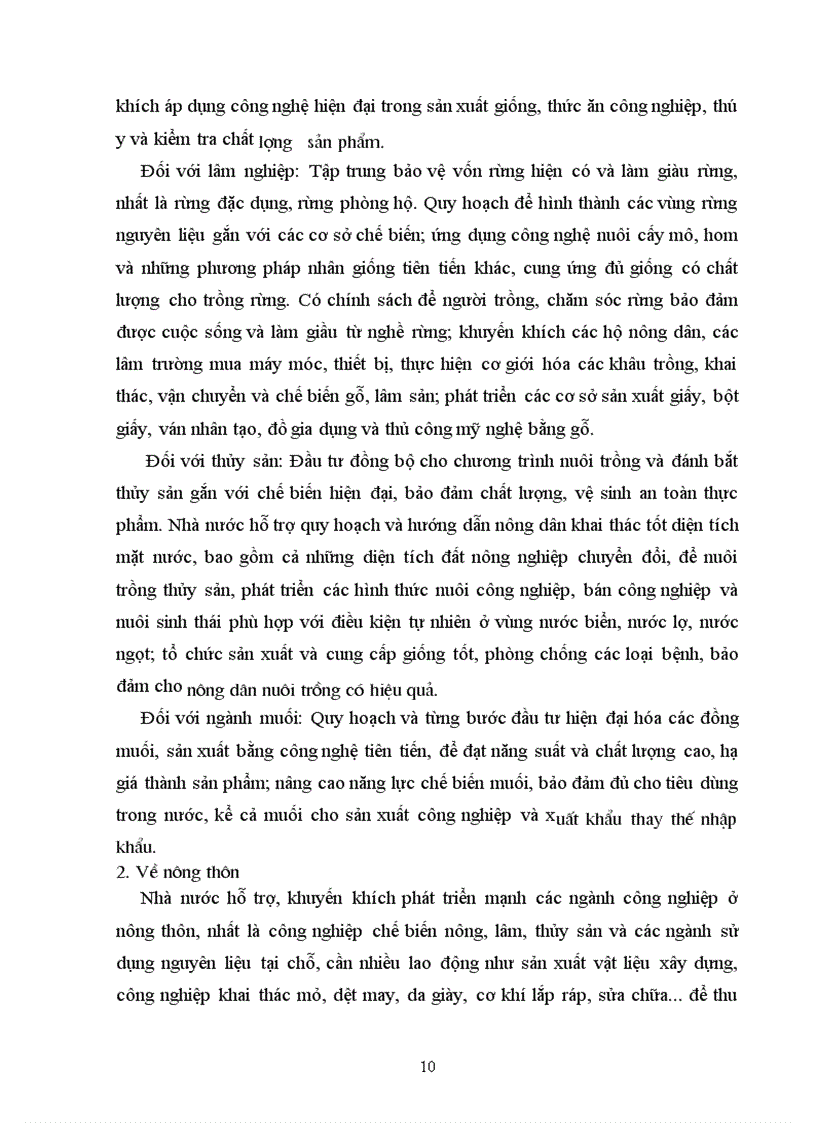 image for page Thực trạng của công nghiệp hoá hiện đại hoá nông nghiệp nông thôn của nước ta hiện nay và giải pháp để thực hiện CNH HĐH nông nghiệp nông thôn ở nước ta hiện nay