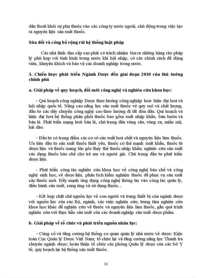 image for page Tập phân tích SWOT cho ngành Dược Việt Nam khi hội nhập AFTA và WTO