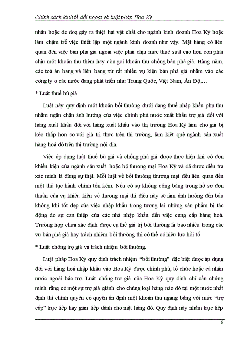 image for page Chính sách kinh tế đối ngoại và luật pháp Hoa Kỳ 1