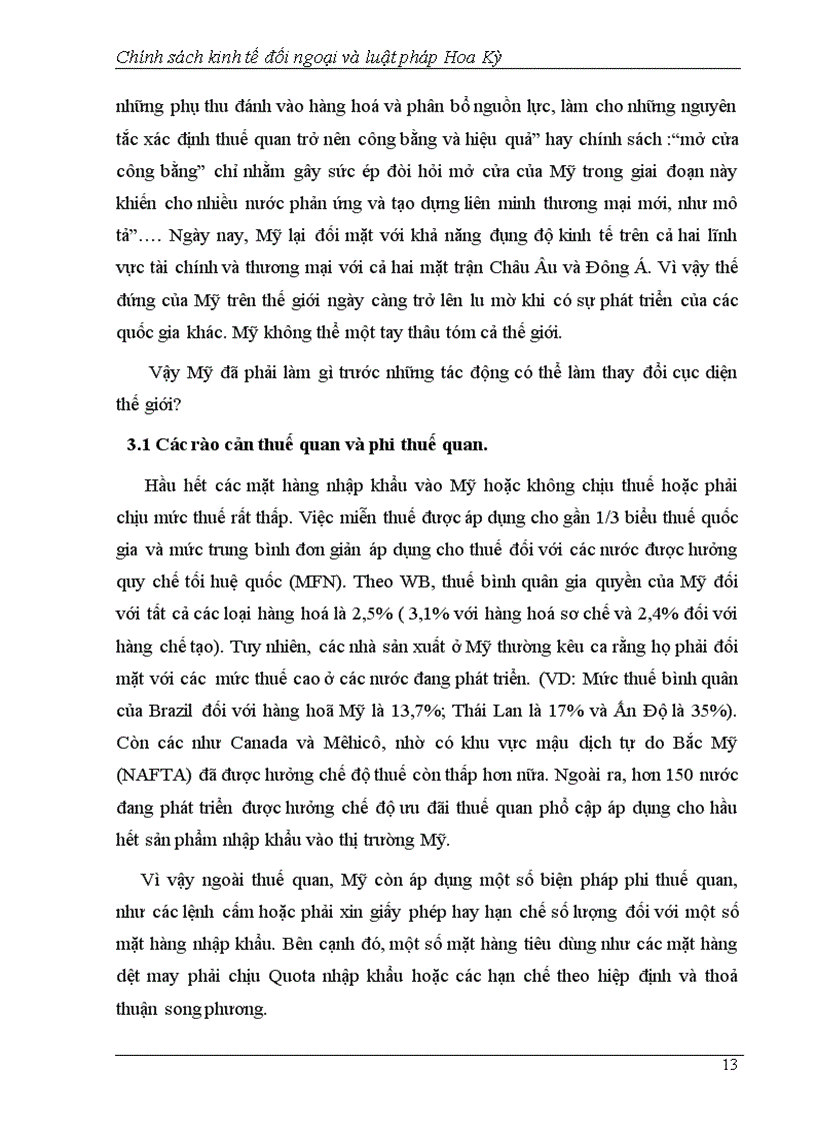 image for page Chính sách kinh tế đối ngoại và luật pháp Hoa Kỳ 1