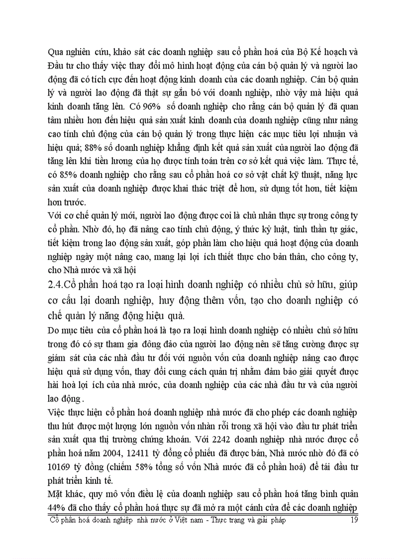 image for page Một số giải pháp nhằm thúc đẩy quá trình cổ phần hoá doanh nghiệp nhà nước