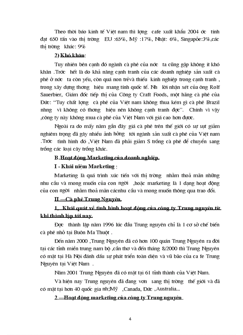 image for page Vận dụng nguyên lý về mối quan hệ biện chứng giữa LLSX và QHSX để phân tích tình hình hoạt động Maketting ở 2 doanh nghiệp kinh doanh về cafe ở Việt Nam Trung Nguyên và Buôn Mê Thuột