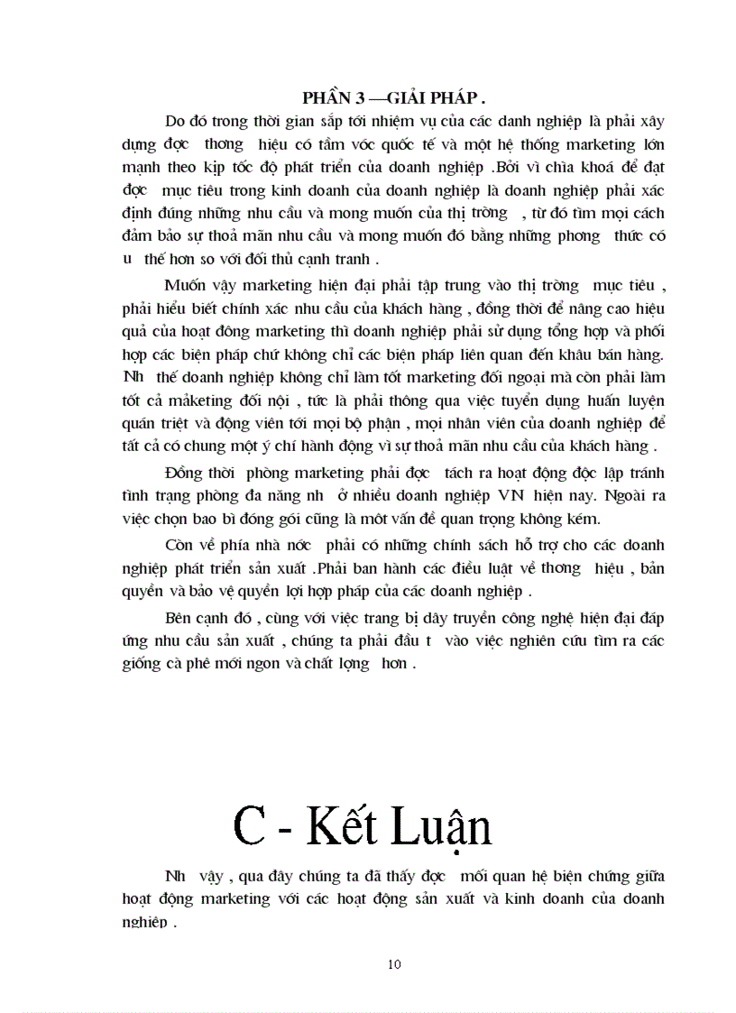 image for page Vận dụng nguyên lý về mối quan hệ biện chứng giữa LLSX và QHSX để phân tích tình hình hoạt động Maketting ở 2 doanh nghiệp kinh doanh về cafe ở Việt Nam Trung Nguyên và Buôn Mê Thuột
