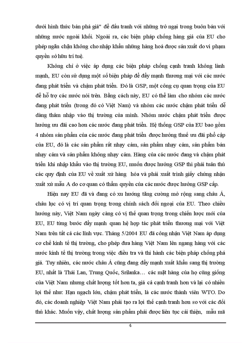 image for page Bài học kinh nghiệm và Kiến nghị để Vinatex mở rộng thị trường sản phẩm may mặc ở EU