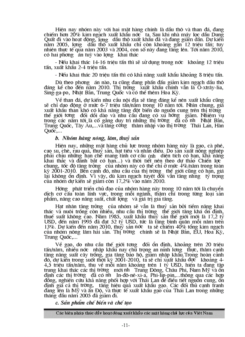 image for page Các biện pháp thúc đẩy hoạt động xuất khẩu các mặt hàng chủ lực của Việt Nam