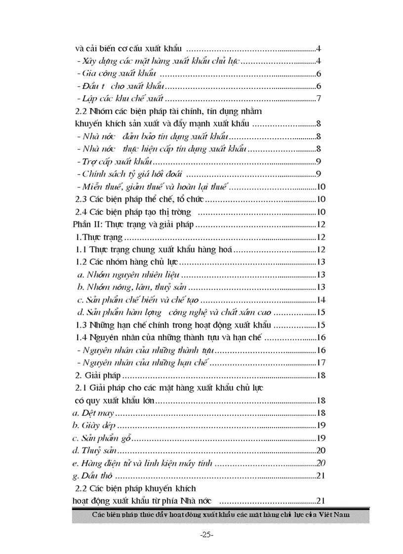 image for page Các biện pháp thúc đẩy hoạt động xuất khẩu các mặt hàng chủ lực của Việt Nam