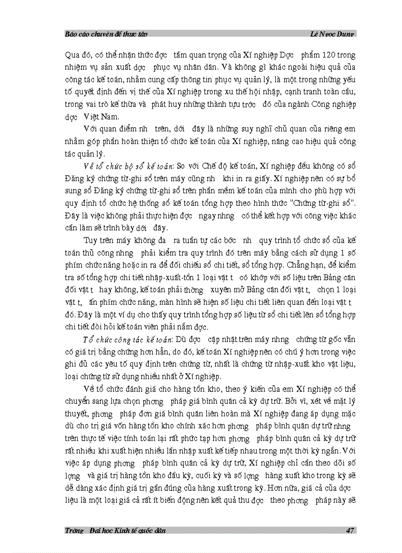 image for page Hoàn thiện tổ chức kế toán tại Xí nghiệp Dược phẩm 120