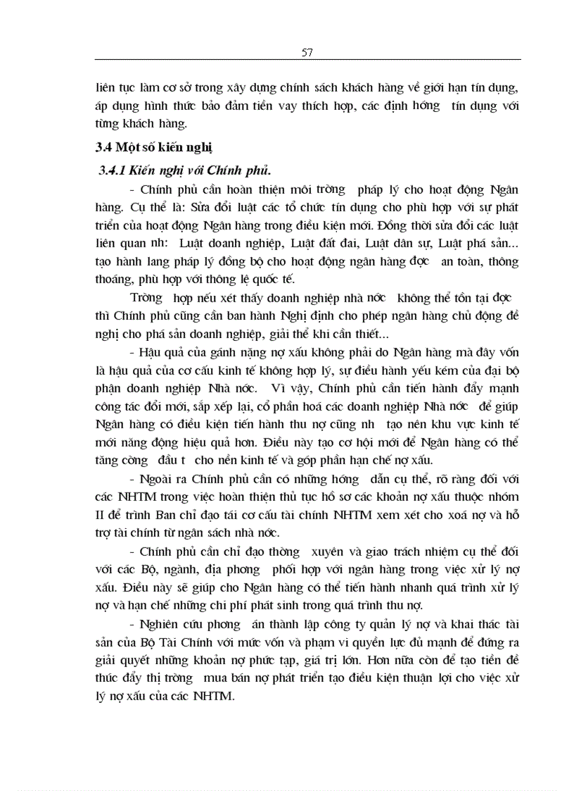 image for page Một số giải pháp và kiến nghị nhằm hoàn thiện công tác xử lý nợ xấu tại Chi nhánh Ngân hàng Công thương Hai Bà Trưng Hà Nội