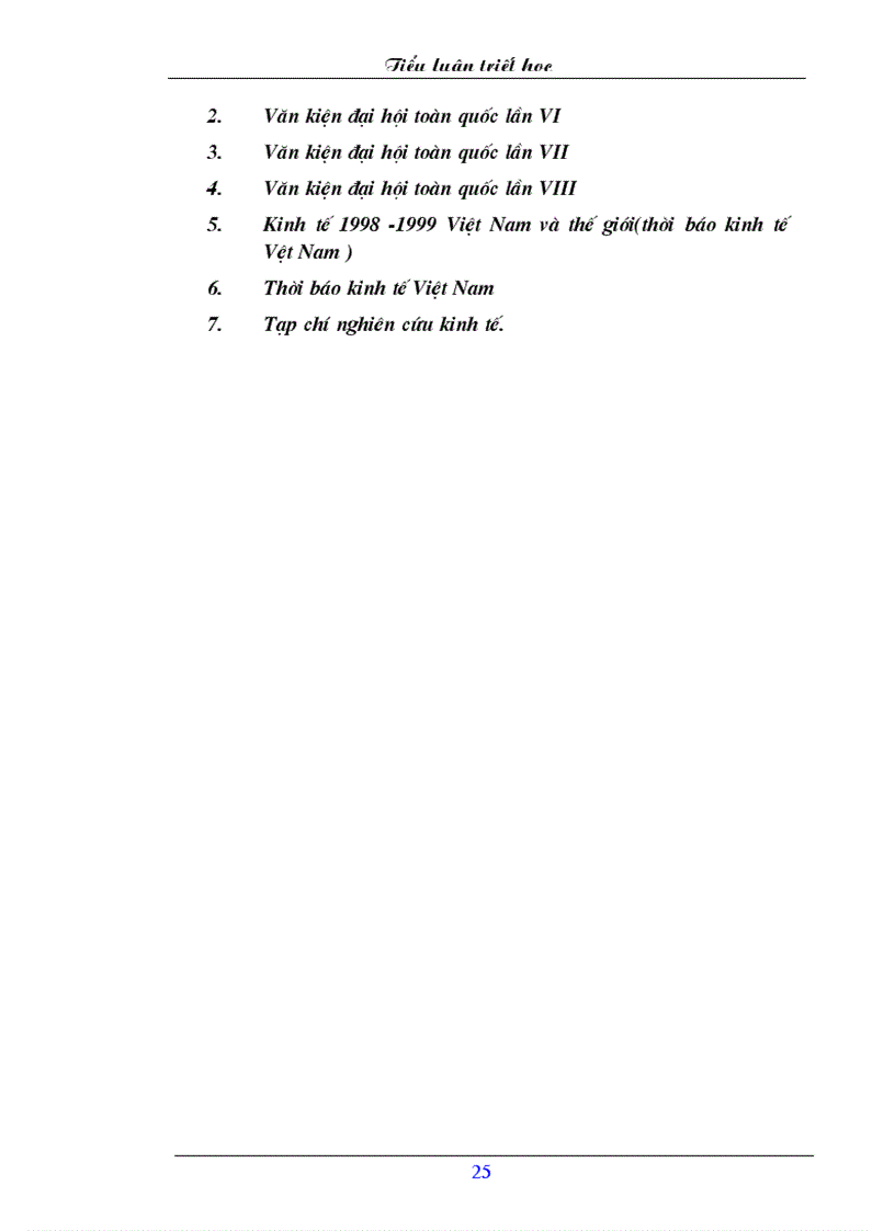 image for page Lý luận Triết học Mác Lê nin về mối quan hệ giữa vật chất và ý thức và sự vận dụng lý luận ấy trong xây dựng kinh tế ở Việt Nam hiện nay