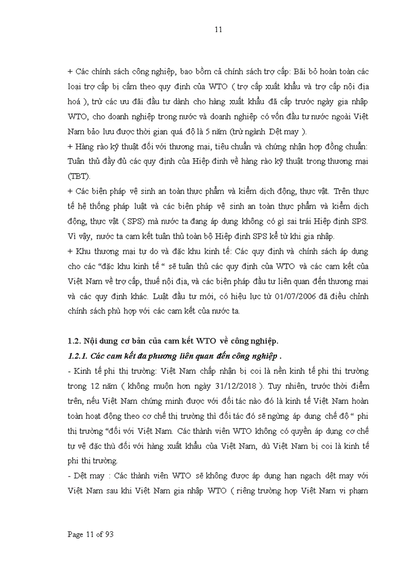 image for page Đánh giá tác động của hội nhập WTO tới ngành công nghiệp dệt may ở Việt Nam 1