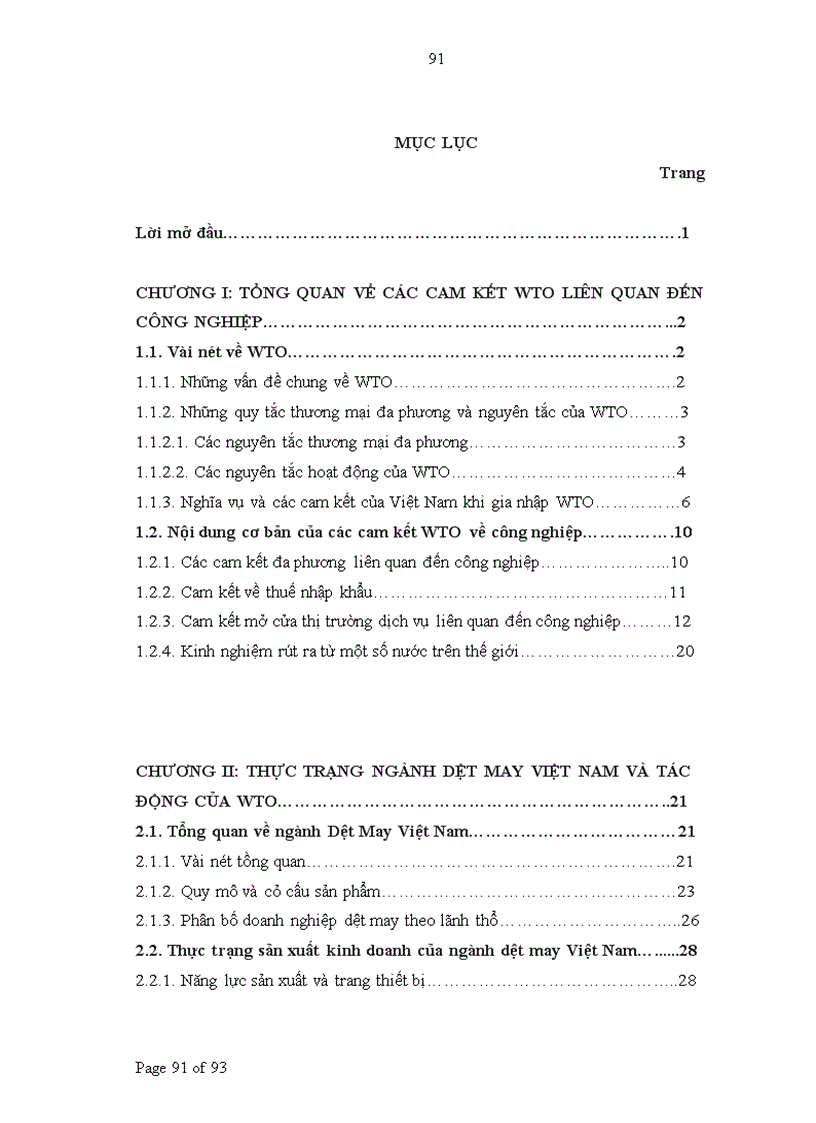 image for page Đánh giá tác động của hội nhập WTO tới ngành công nghiệp dệt may ở Việt Nam 1