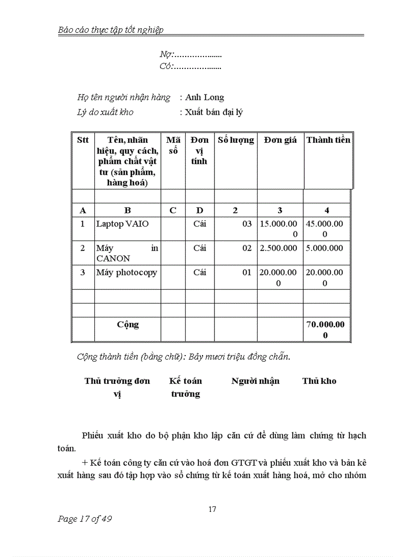 image for page Kế toán tiêu thụ hàng hóa và xác định kết quả tiêu thụ hàng hóa tại công ty cổ phần công nghệ phần mềm truyền thông 1