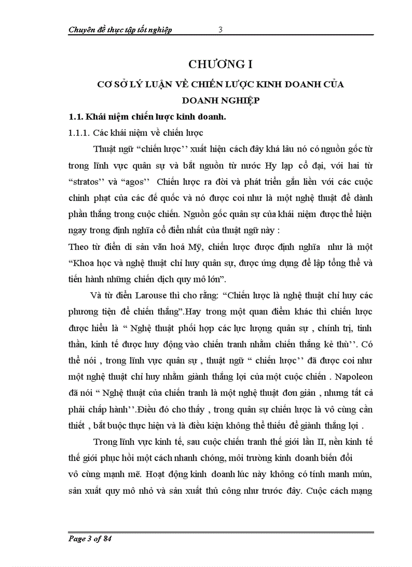 image for page Chiến lược sản xuất kinh doanh của Công ty Cổ phần đầu tư xây dựng và khai thác mỏ Vinavico Incom