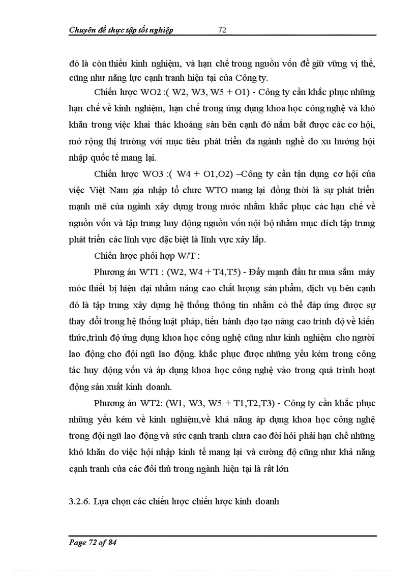 image for page Chiến lược sản xuất kinh doanh của Công ty Cổ phần đầu tư xây dựng và khai thác mỏ Vinavico Incom