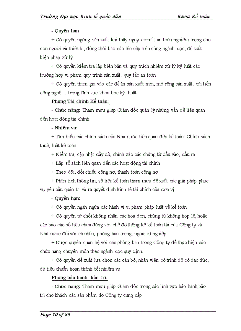 image for page Kế toán tiêu thụ và xác định kết quả tiêu thụ hàng hóa tại Công ty Cổ phần SANKO 1