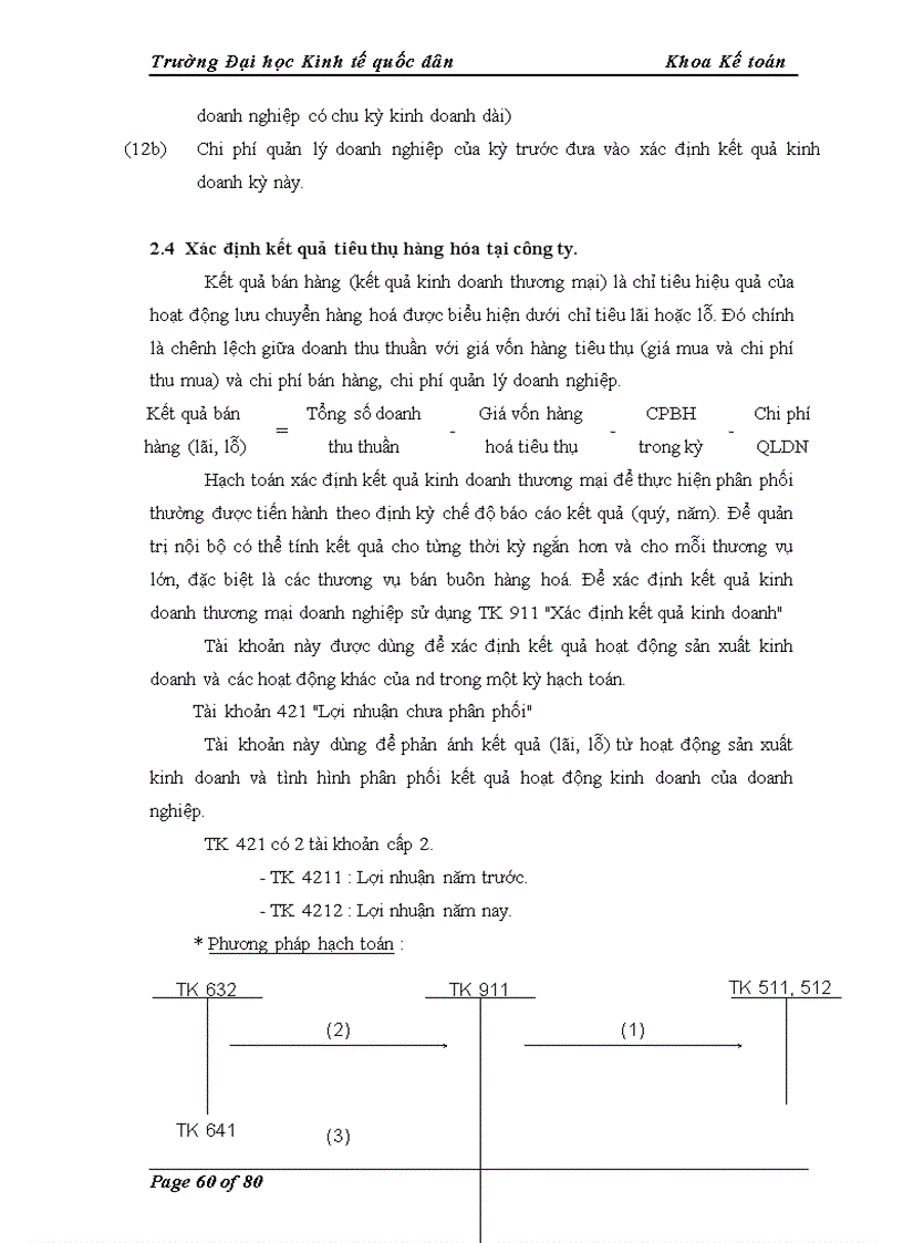 image for page Kế toán tiêu thụ và xác định kết quả tiêu thụ hàng hóa tại Công ty Cổ phần SANKO 1